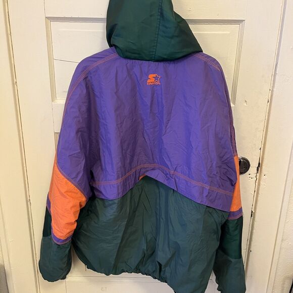Vintage Starter Jacket S2 - Mens XL -Retro Purple 90’s - Picture 6 of 7